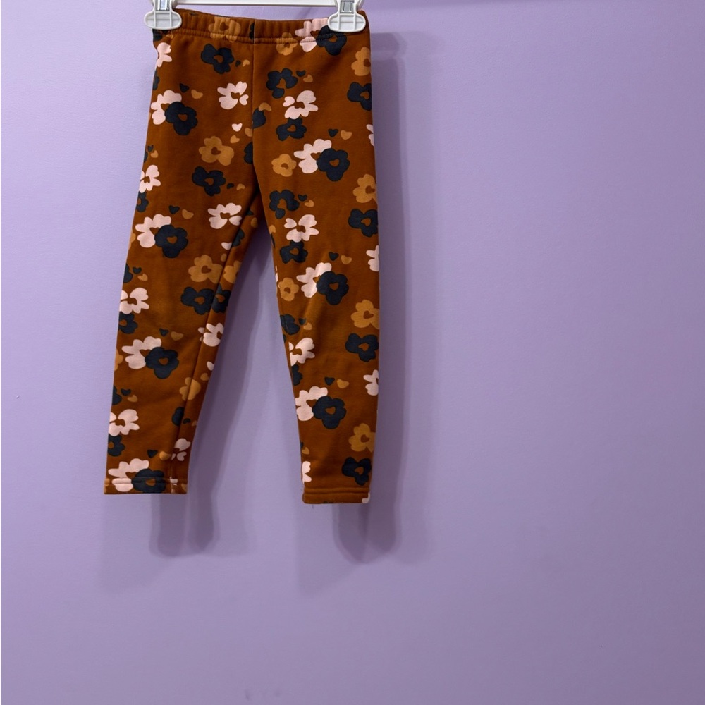 Floral Brown Leggings